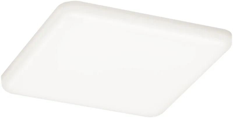 VariFit LED-inbouwpaneel Veluna IP44 hoekig 125x125 mm 8,5W 750lm 4000K fra Paulmann i Satijn – produktbillede