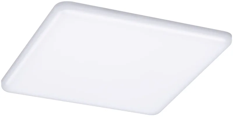 VariFit LED-inbouwpaneel Veluna IP44 hoekig 185x185 mm 17,5W 1500lm 4000K de Paulmann en Satijn – photo produit