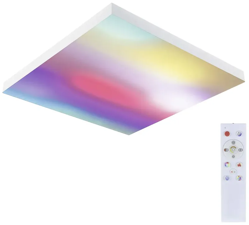 Velora Rainbow Panel 45x45cm hvid RGBW fra Paulmann i Hvid – produktbillede