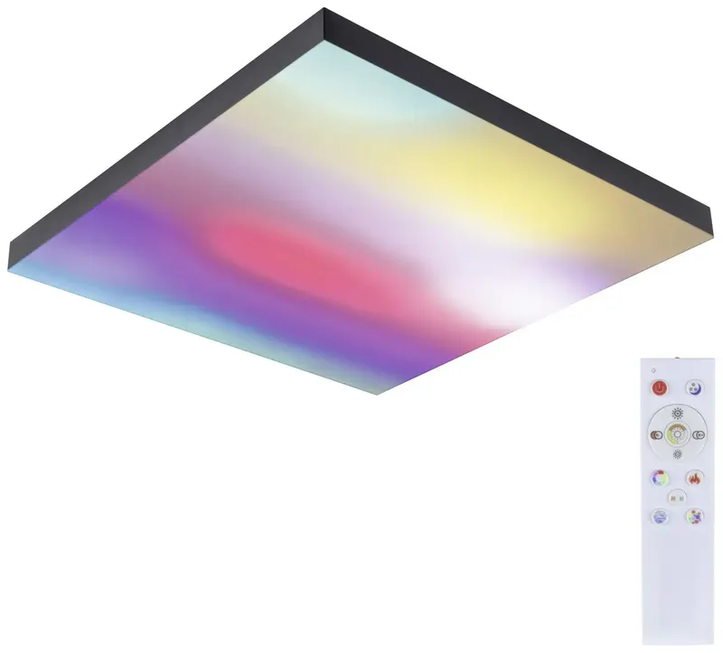 Velora Rainbow 79908 Plafonnier LED blanc chaud noir de Paulmann en Noir – photo produit
