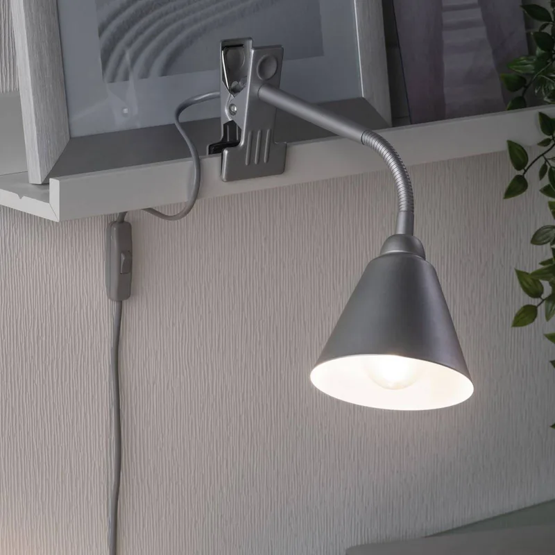 Vitis klemlamp von Paulmann in Grau – Produktfoto