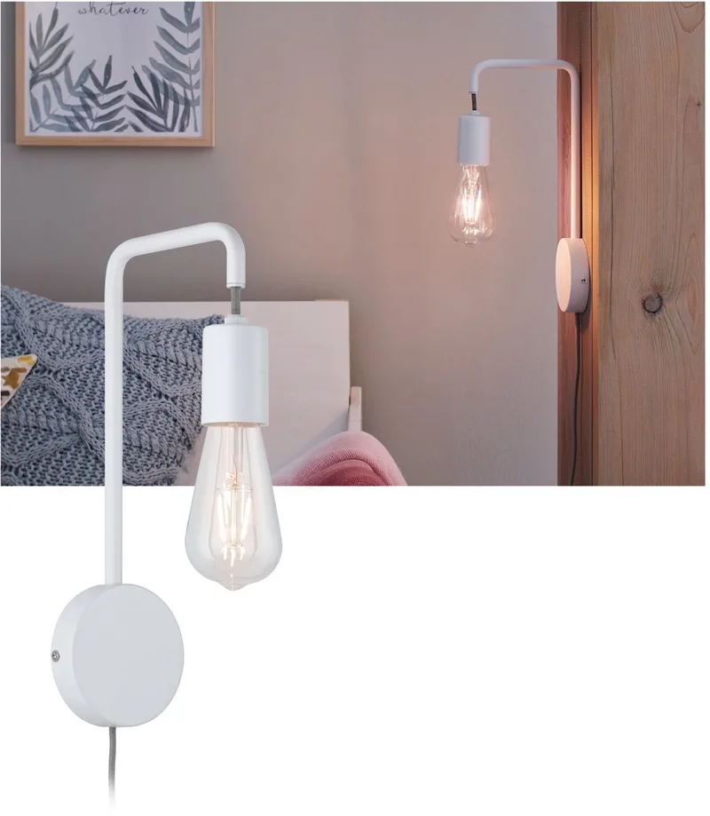 Calvani 79811 Applique E27 LED blanc de Paulmann en Blanc – photo produit