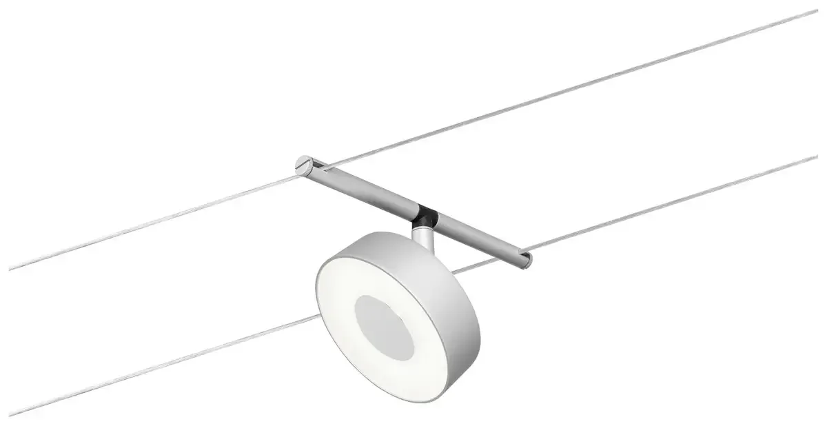 WS DC Circle Lampe pour suspension sur câble BT LED chrome (mat), chrome de Paulmann en Chrome – photo produit