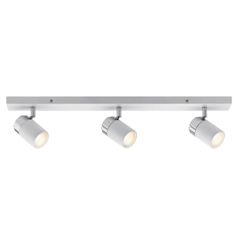Zyli 66713 Plafonnier de salle de bain 30 W blanc, chrome de Paulmann en Blanc, Chrome – photo produit