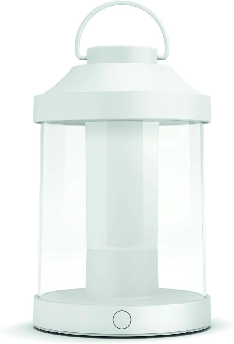 Abelia - Tafellamp - 1 Lichtpunt - 1 x 350lm fra Philips i Hvid – produktbillede