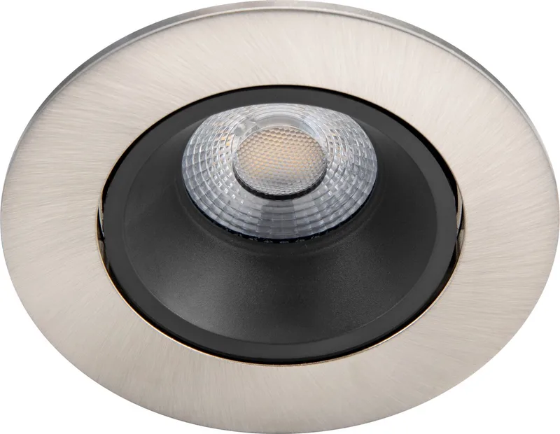 Abrosa inbouwspot - 1-lichts de Philips en Nikkel – photo produit