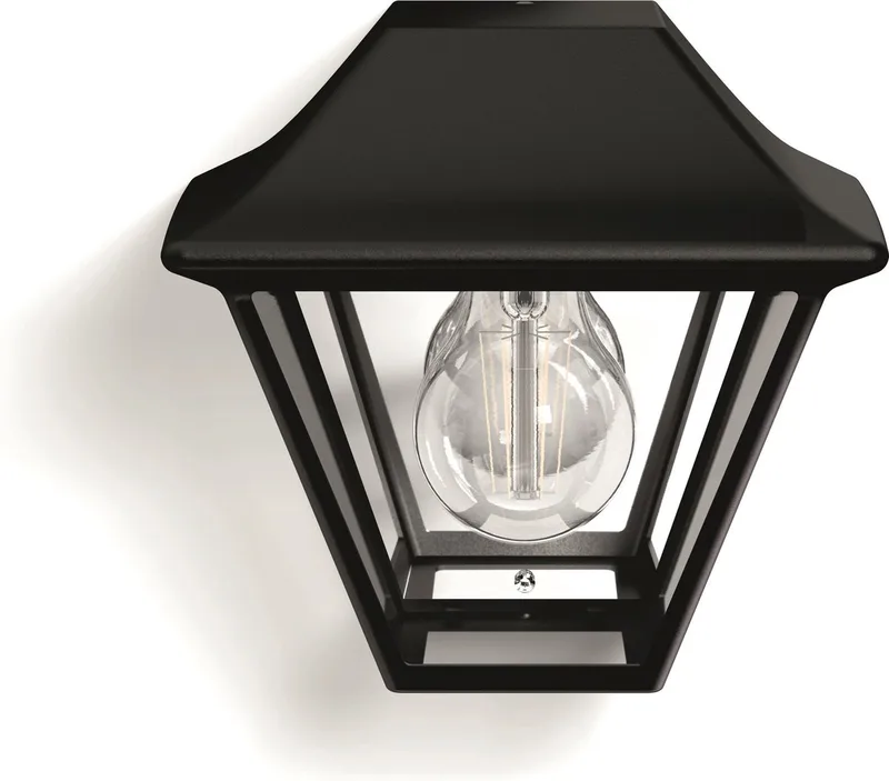 Alpenglow muurlamp de Philips en Noir – photo produit