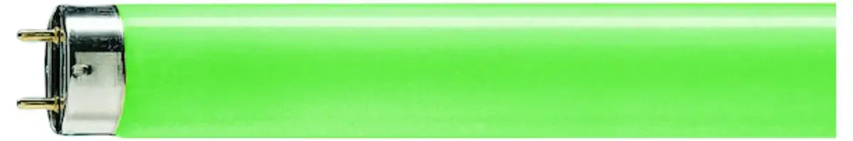 Fluorescentielamp G13 18 W Staaf 1 stuk(s) fra Philips i Grøn – produktbillede
