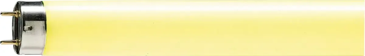 Ampoule fluorescente G13 18 W forme de bâton (Ø x L) 28 mm x 604 mm 1 pc(s) de Philips en Jaune – photo produit