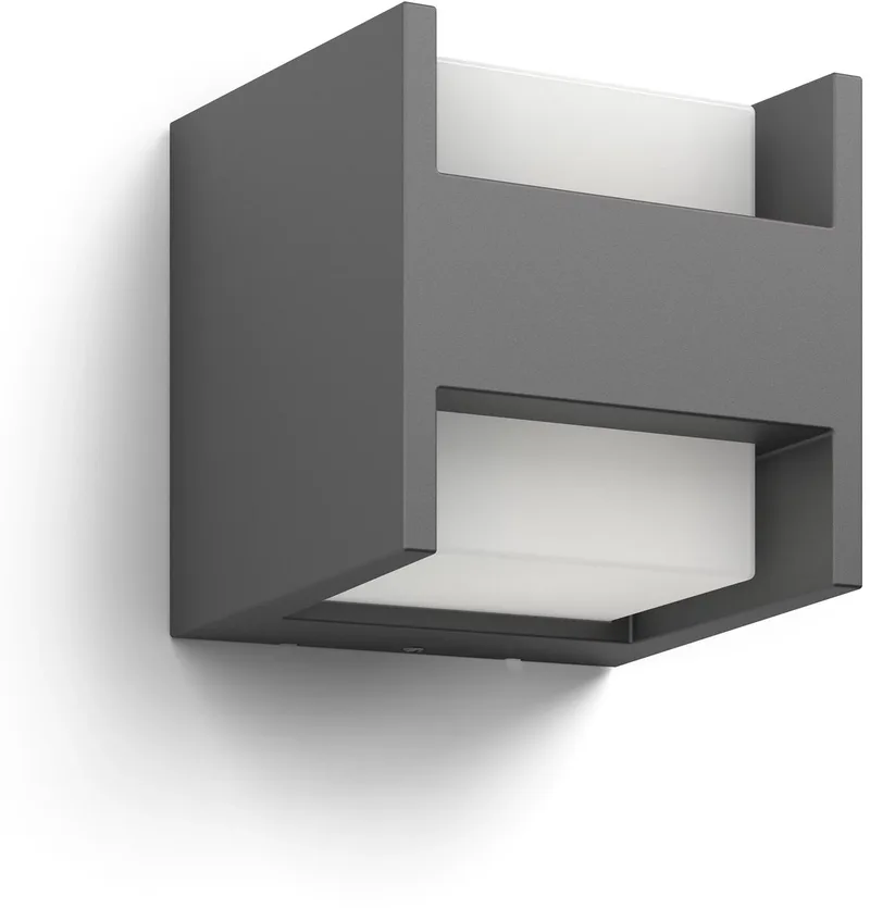 Arbour wandlamp - Ultra Efficient - antraciet - 3,8W de Philips en Anthraciet – photo produit