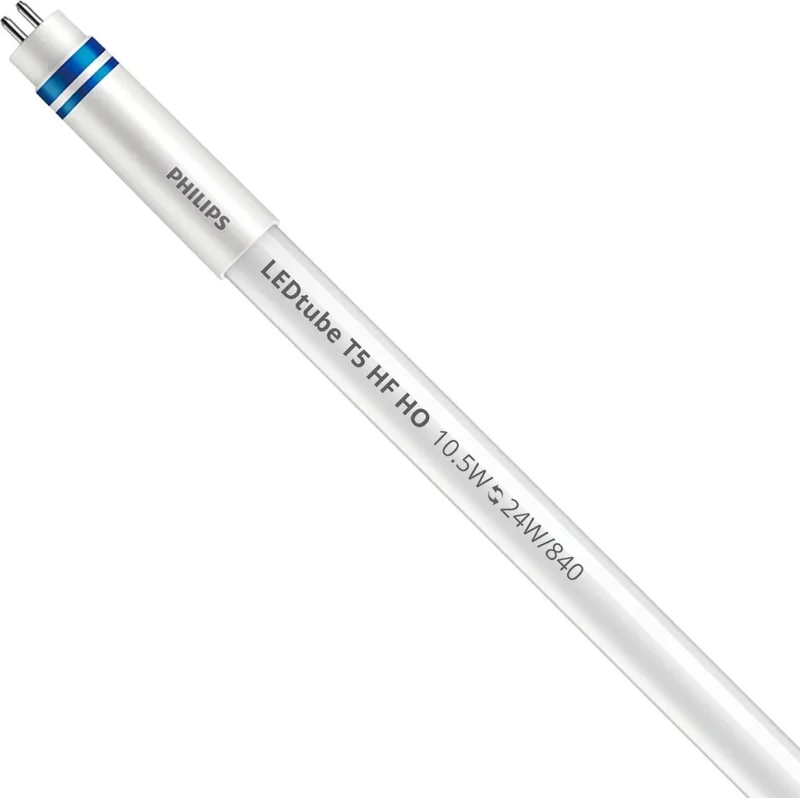 Buis T5 MASTER Instantfit (HF) High Output 10.5W 1600Lm - 4000k 840 Koel Wit | 55cm - Dimbaar - Vervangt 24W från Philips i Mörkgrön – produktbild