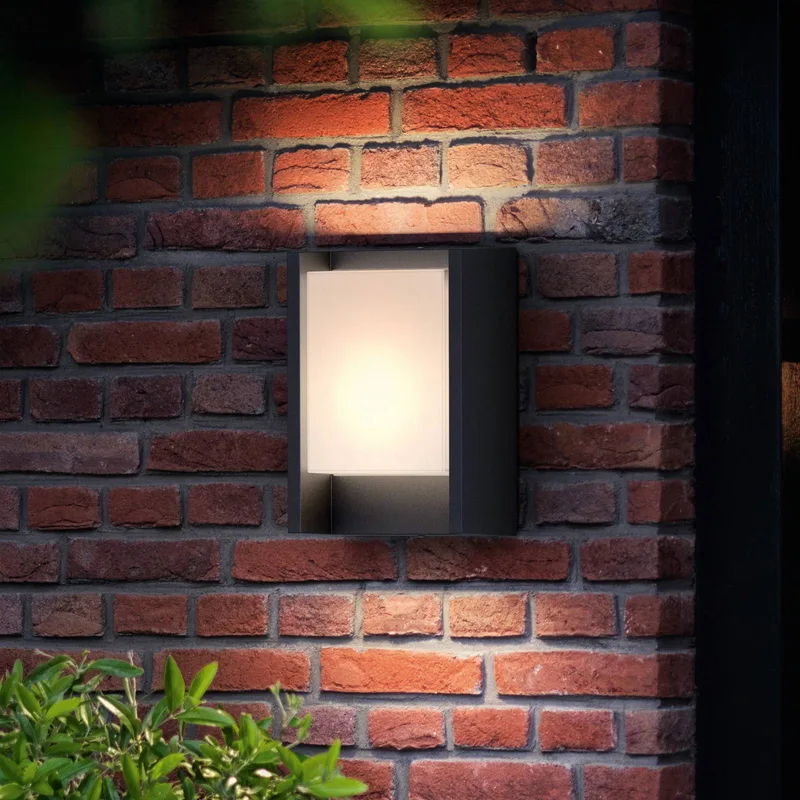 udendørs LED-væglampe Arbour UE, 3.000 K fra Philips i Antracit – produktbillede