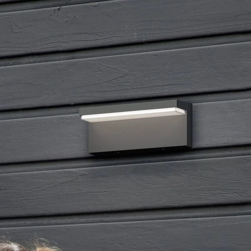 buitenwandlamp Bustan UE, 2.700 K de Philips en Anthracite – photo produit