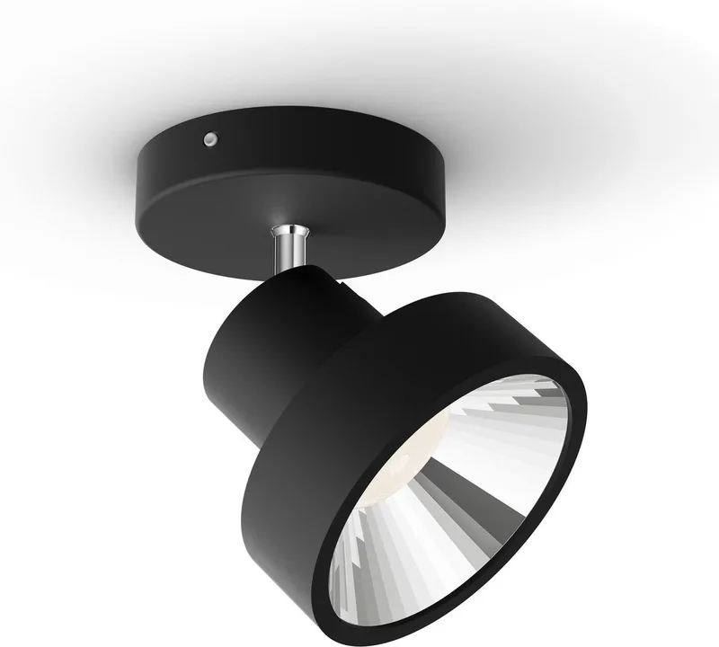 Bukko Opbouwspot - LED - SceneSwitch - 4,3W - 430 lumen by Philips in Black – product photo