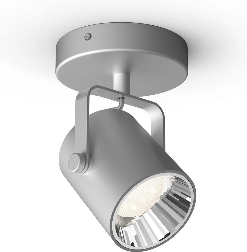 BYRE Opbouwspot LED 1x4W/430lm Rond de Philips en Argent – photo produit