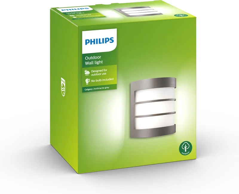 Calgary buitenwandlamp - antraciet från Philips i Grå – produktbild