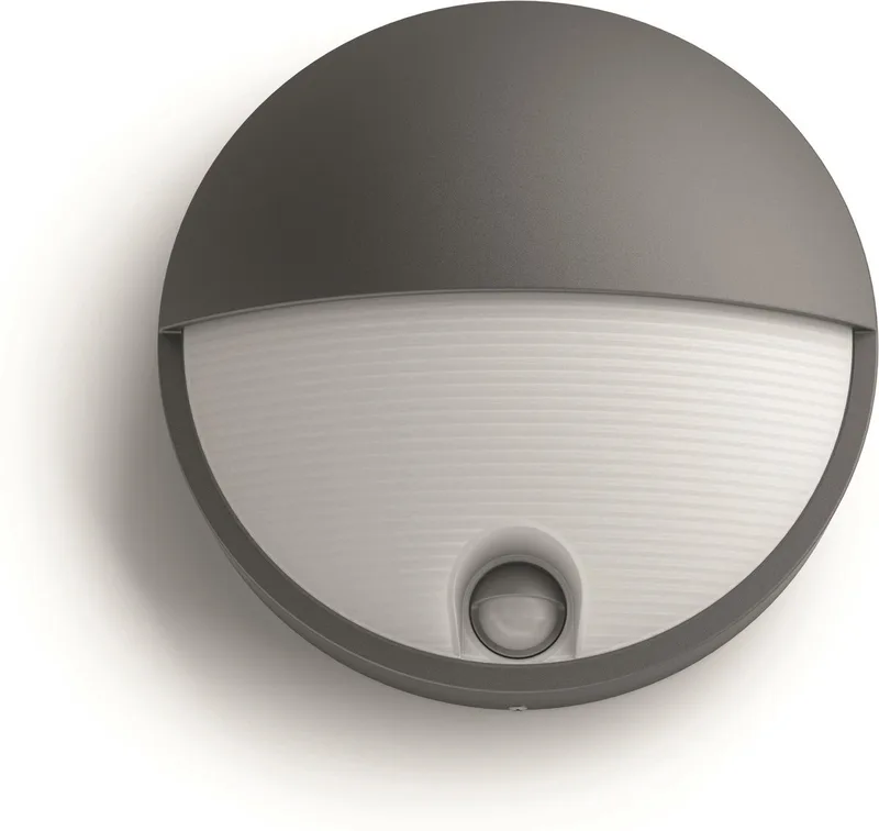 Capricorn muurlamp - met sensor de Philips en Anthracite – photo produit