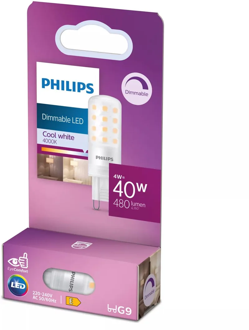 Capsule 40W G9 G9 fra Philips – produktbillede