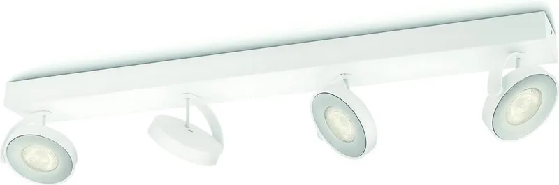 Varm belysning - LED loftspot Clockwork fra Philips i Hvid – produktbillede