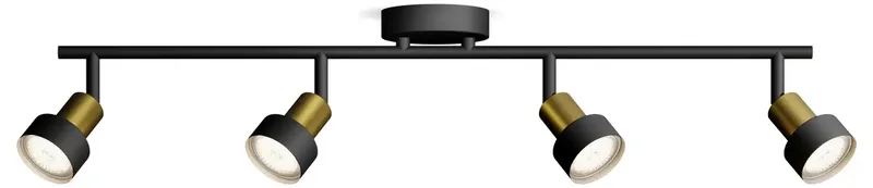 Conduit 8720169299931 Spot de plafond GU10 noir, or de Philips en Noir, Or – photo produit
