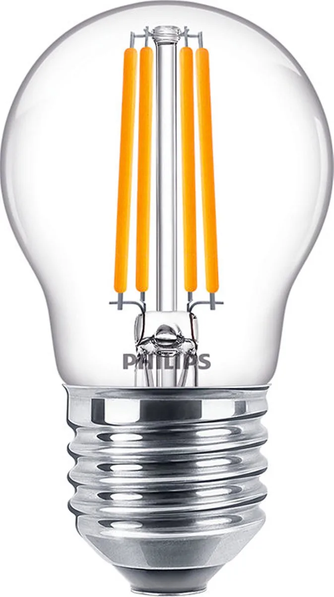 Corepro LED Lustre E27 Kogel Filament Helder 6.5W 806lm - 827 Zeer Warm Wit | Vervangt 60W fra Philips – produktbillede