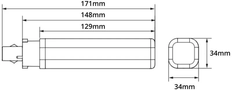 CorePro Led Plc 8.9W G24D-3 4000K Lamp - E3ZVD fra Philips – produktbillede