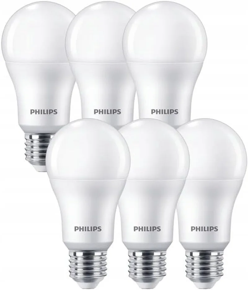 CorePro LEDBulb A60 E27 13W 2700K 1521lm 230V - 6-Pack - Warm Wit de Philips – photo produit