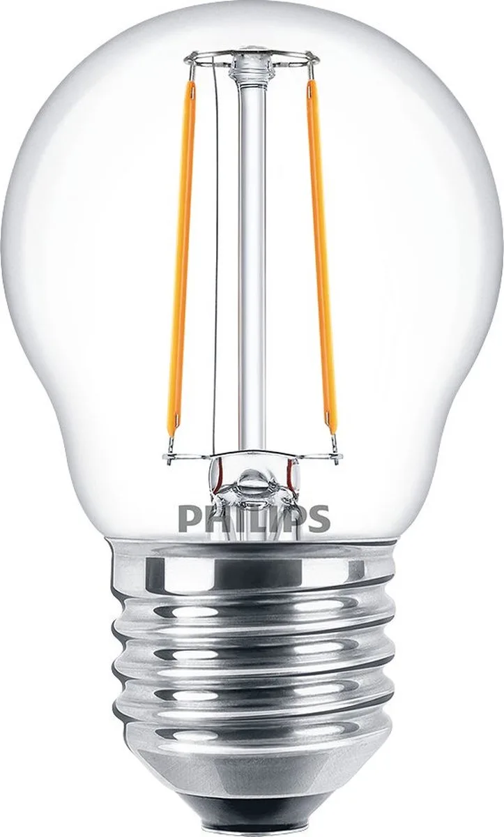 Corepro LEDluster E27 Kogel Filament Helder 2W 250lm - 827 Zeer Warm Wit | Vervangt 25W by Philips – product photo