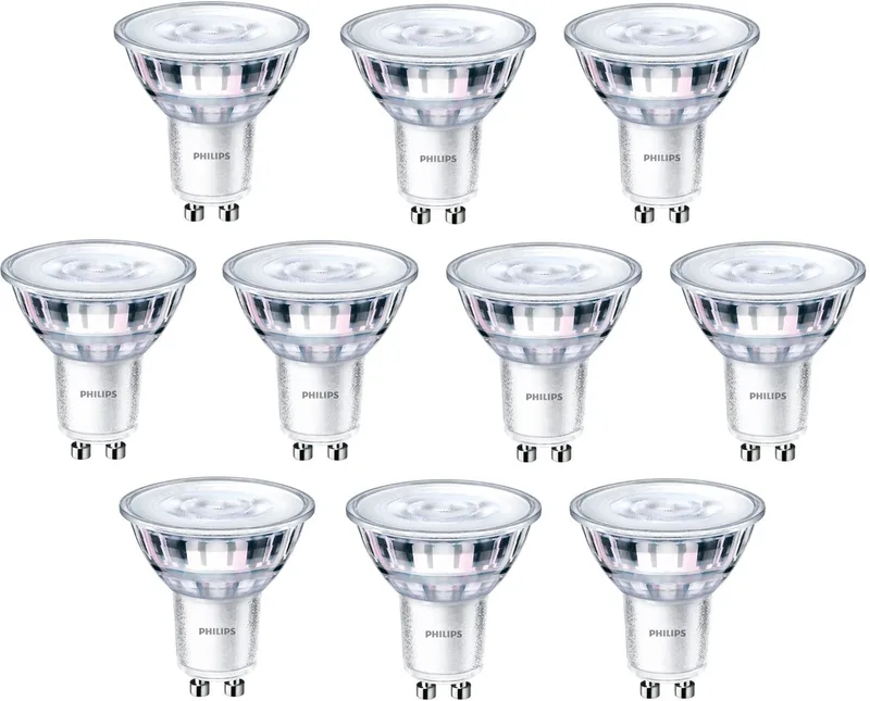 CorePro LEDspot GU10 3.5W 2700K 275lm 230V - Warm Wit - Per doos á 10 stuks de Philips – photo produit