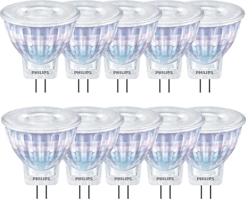CorePro LEDspot GU5.3 12V 4.4W 2700K 345lm 12V - Warm Wit - Per doos á 10 stuks fra Philips – produktbillede