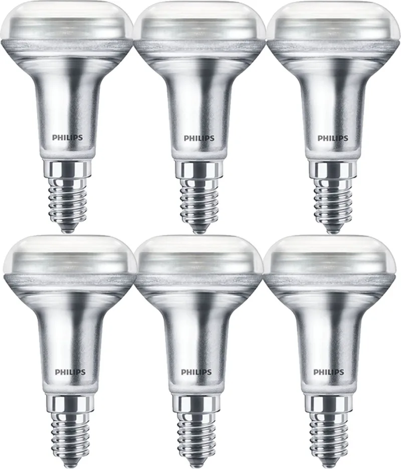 CorePro LEDspot R50 E14 2.8W 2700K 210lm 230V - Warm Wit - Per doos á 6 stuks de Philips – photo produit