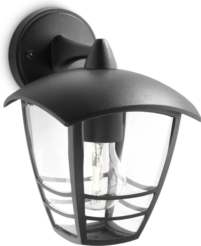 Creek buitenwandlamp - omlaag van Philips in Zwart – productfoto