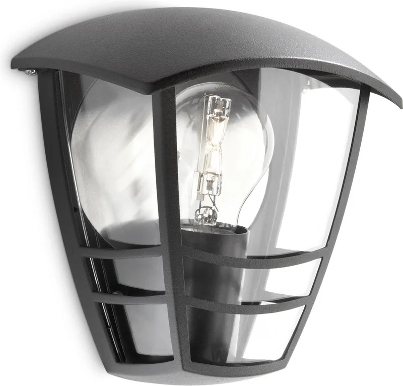 Applique Murale Extérieure Creek E27 de Philips en Noir – photo produit