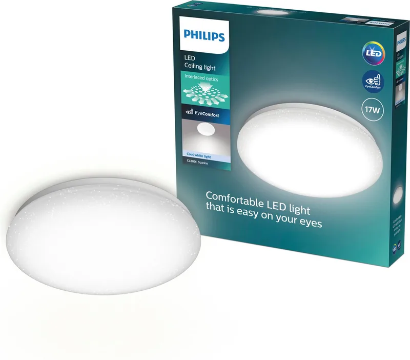 Philips 8721103069030 LED-plafondlamp LED LED vast ingebouwd Wit van Philips in Wit – productfoto