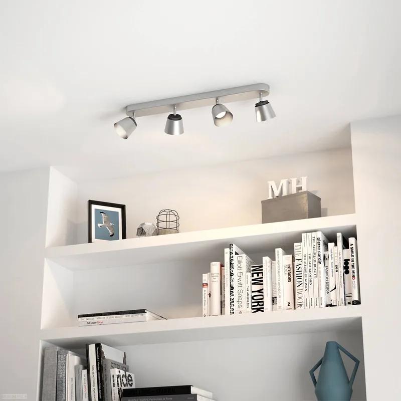 Dender bar/tube nickel 4x4W 230V de Philips en Chrome – photo produit