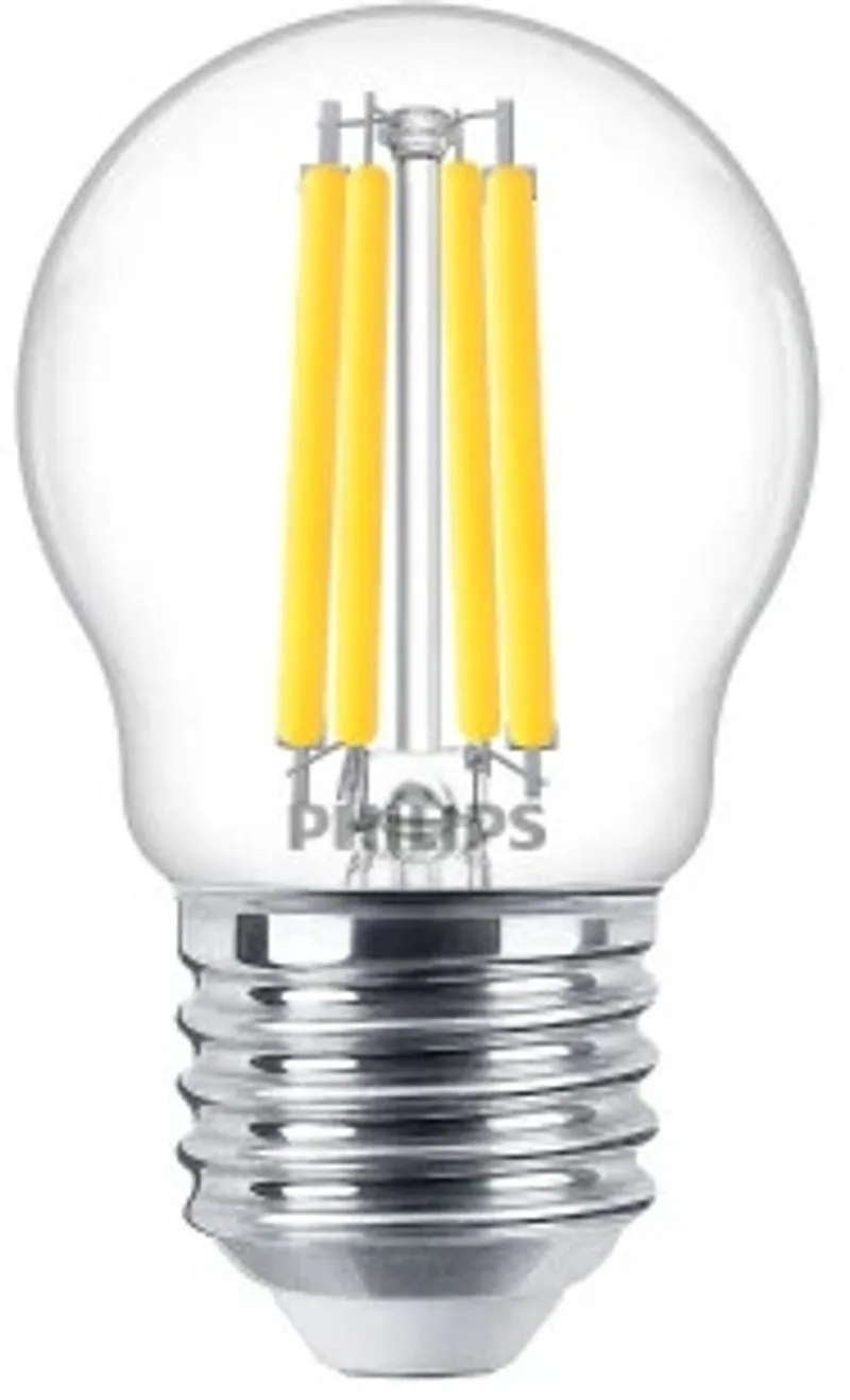 Doos 10x Philips E27 LED Kogellamp | 3.4W 2700K 220V/240V 927 | 470lm Dimbaar fra Philips – produktbillede