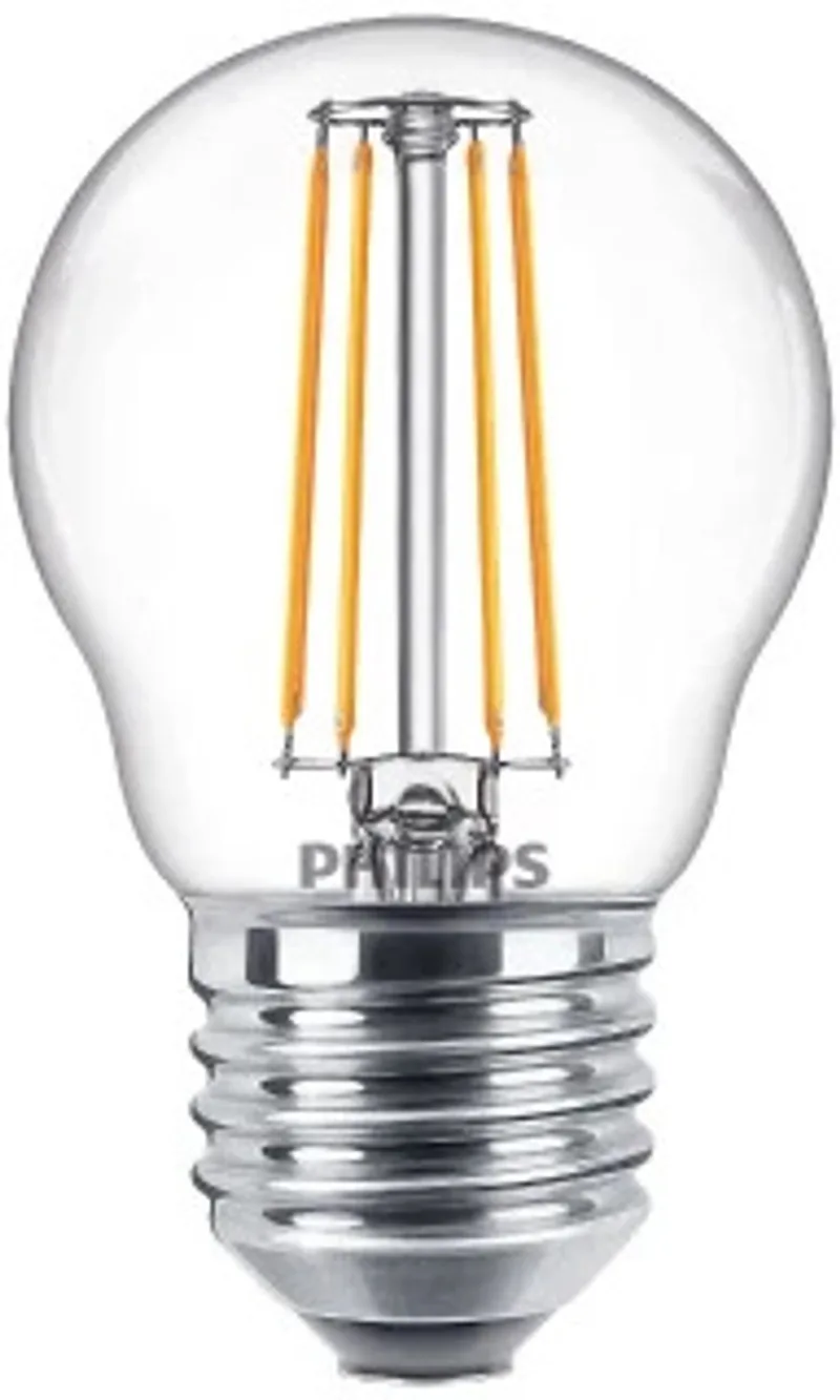 Doos 10x Philips E27 LED Kogellamp | 4.3W 2700K 220V/240V 827 | 470lm de Philips – photo produit