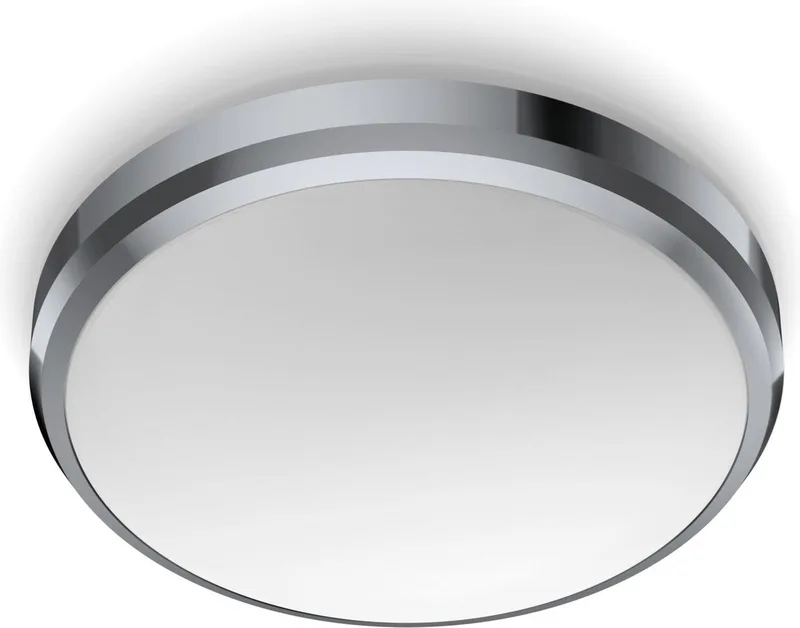Doris badkamerplafonnière - chroom - klein - 6 W de Philips en Argent – photo produit