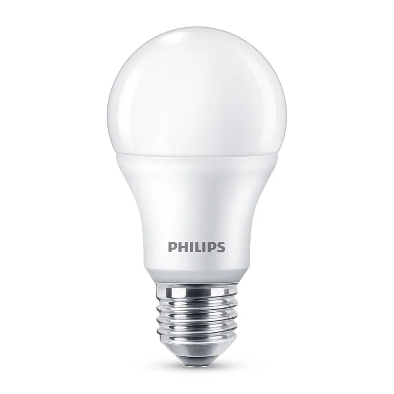 E27 LED lamp A60 8W 2.700K mat 6/pak fra Philips – produktbillede