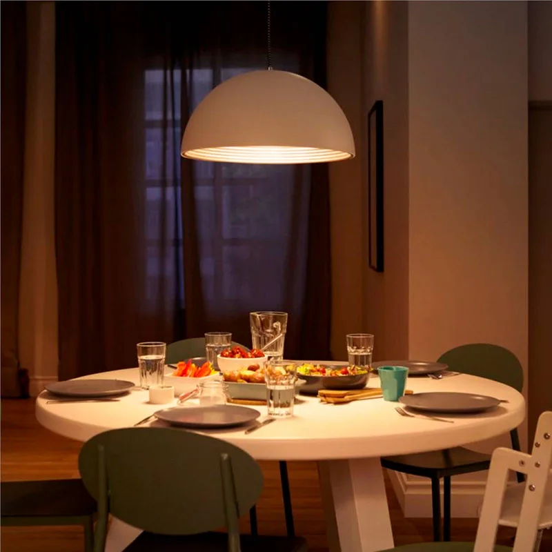 E27 LED lamp bol G95 4W 840lm 827 helder de Philips – photo produit