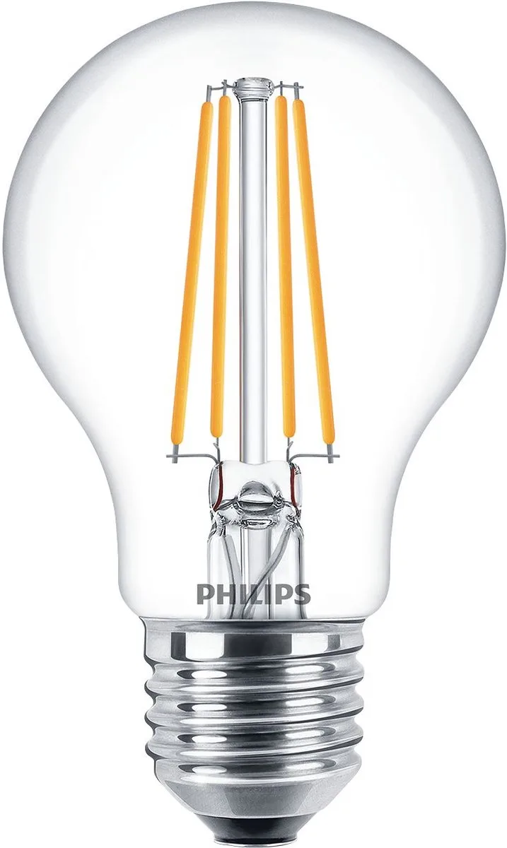 Filament E27 - 7W (60W) - Warm Wit Licht - Niet Dimbaar von Philips – Produktfoto