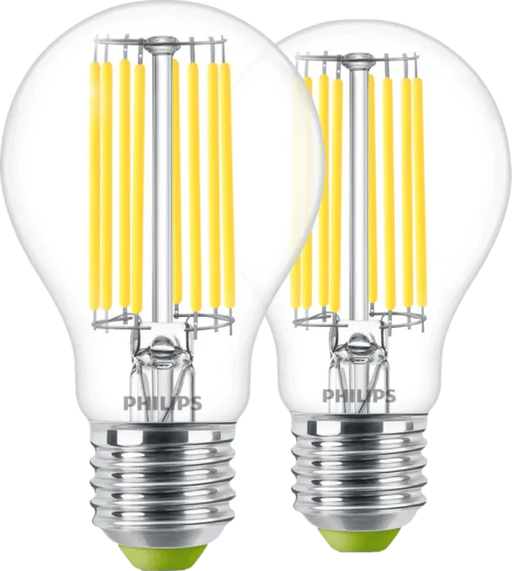 Filament lamp - 4W - E27 - warm wit licht 2-pack fra Philips – produktbillede