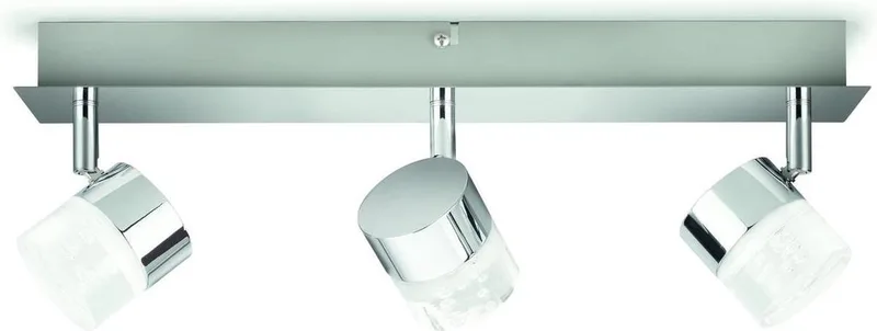 Float opbouwspot - 3-lichts de Philips en Chrome – photo produit