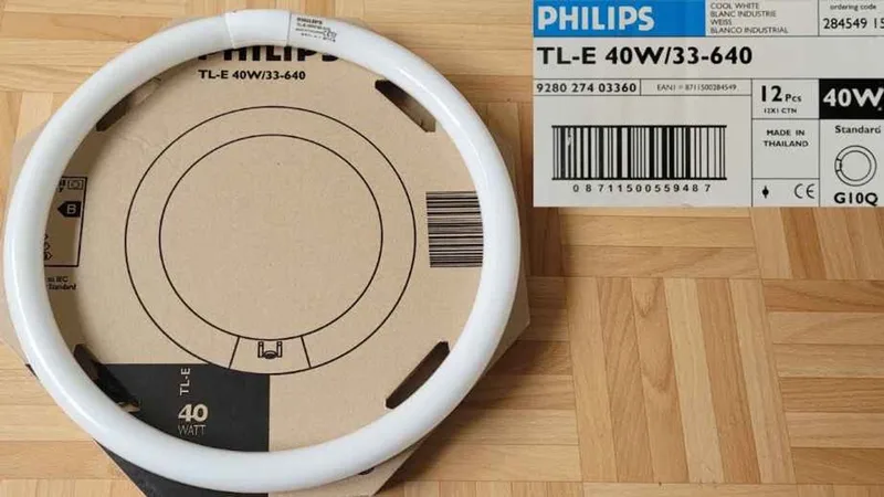 Fluotone TLE 40W/33 | Warm wit (Ronde TL 40cm) de Philips – photo produit