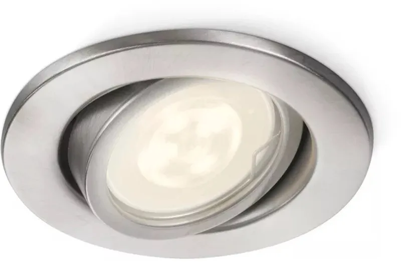 Fresco plafond inbouwspot voor buiten fra Philips i Rvs – produktbillede