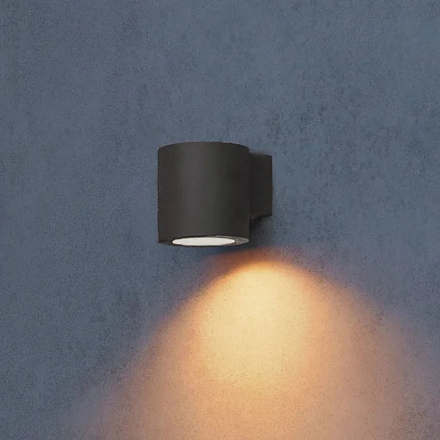 Fylx applique, éclairage d'extérieur, GU10-Fitting, résistant aux intempéries: IP44, design moderne de Philips en Noir – photo produit 5 sur 5