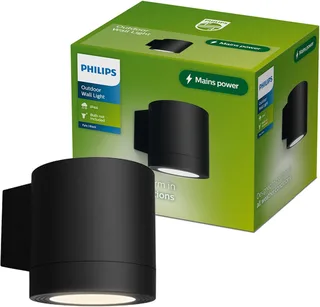Fylx wall lamp, outdoor lighting, GU10 fitting, weatherproof: IP44, modern design