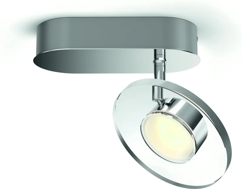 Glissette - Opbouwspot - 1 Lichtpunt - 1 x 500lm de Philips en Chrome – photo produit
