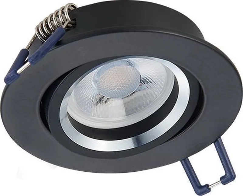 GU10 ARMATUUR SINOPE KANTELBAAR ZWART-ZILVER de Philips en Noir – photo produit