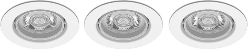 Impala inbouwspot - 3-lichts - rond van Philips in Wit – productfoto